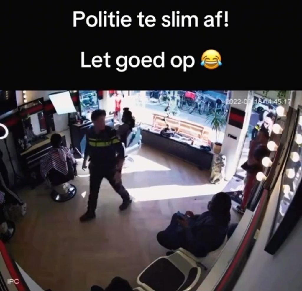 Politie te slim af