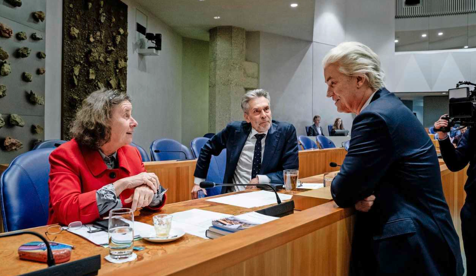 Faber in gesprek met Wilders
