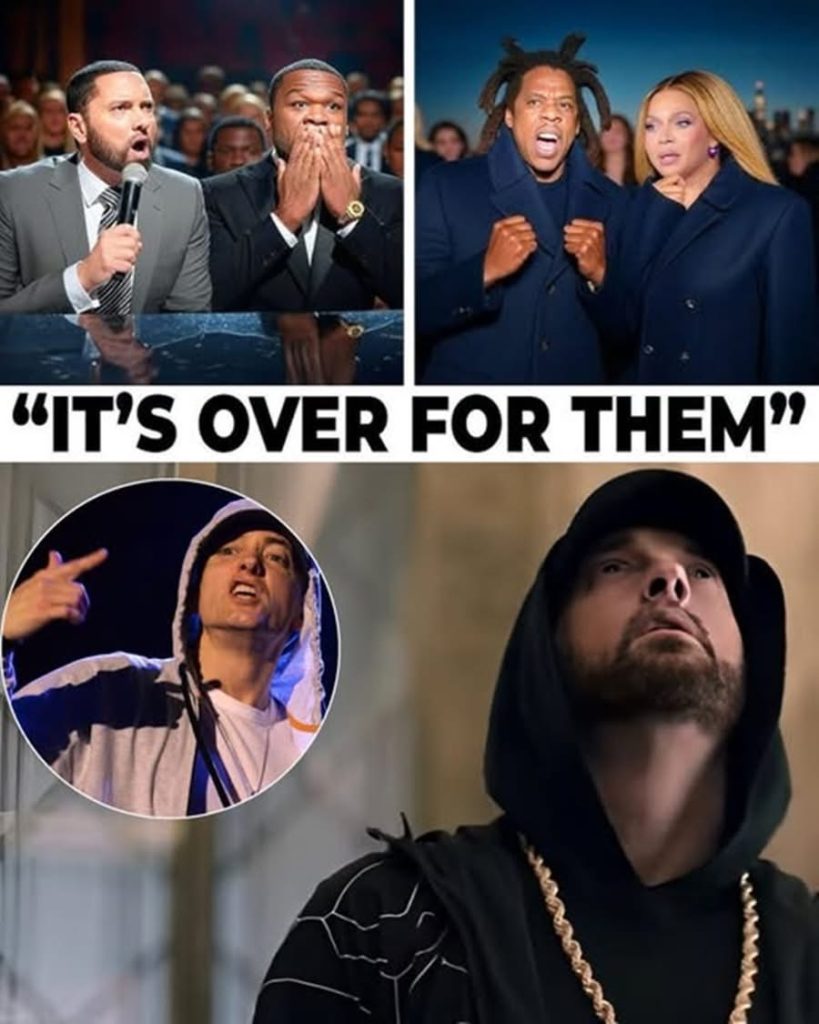 “Fake Artiesten, Fake Verhalen” – Eminem Laat Bommen Barsten in de Muziekwereld