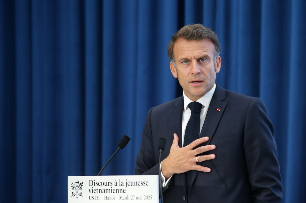 President Macron is boos
