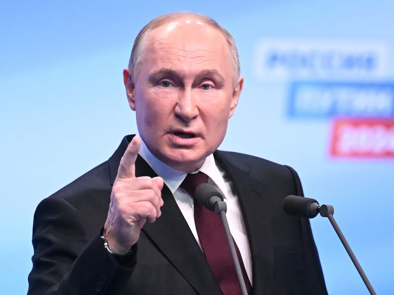 President Poetin Rusland