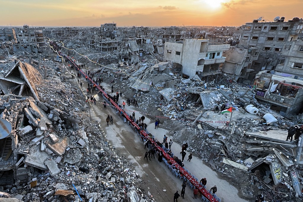 Rafah in puin
