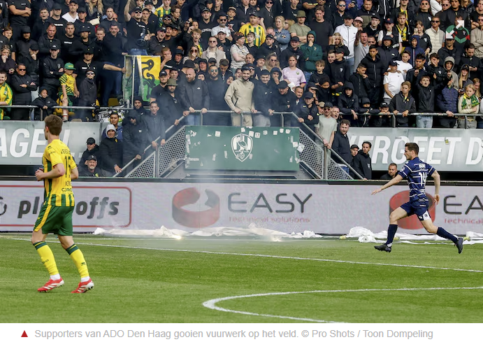 Vuurwerk en drama bij ADO – Telstar zet Haagse droom op scherp in gestaakte play-off