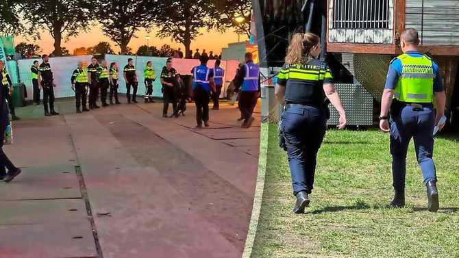 Agente slachtoffer van geweldsexplosie – Kermisavond loopt uit de hand in Hoogland