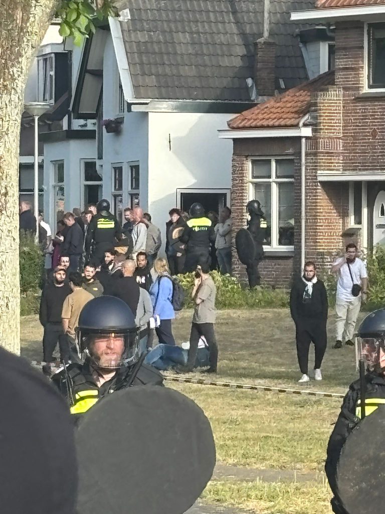 Katwijk rellen politie