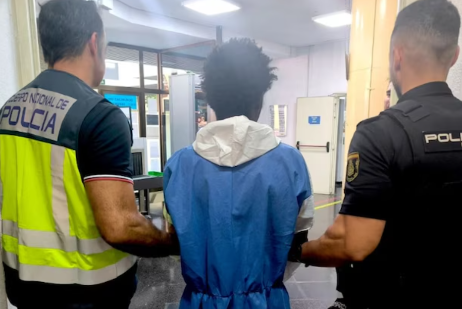 Man opgepakt in Spanje door de politie