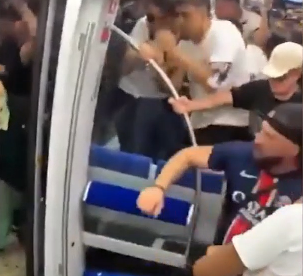 Fans van Inter en PSG raken slaags in München voor Champions League-finale