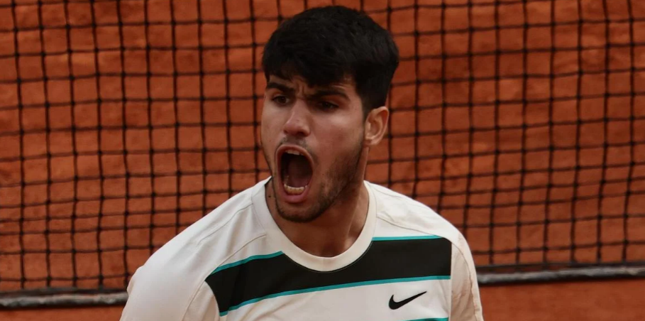 Carlos op Roland Garros