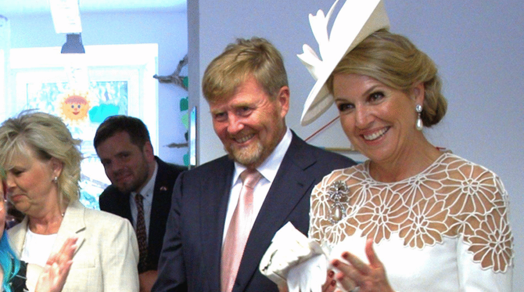 Maxima en Koning Willem