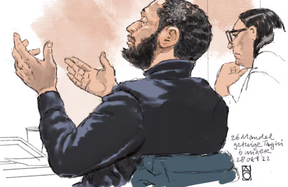 Crimineel Taghi in de rechtbank