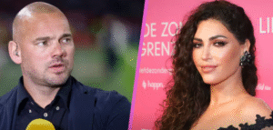 Wesley Sneijder en Yolanthe Cabau