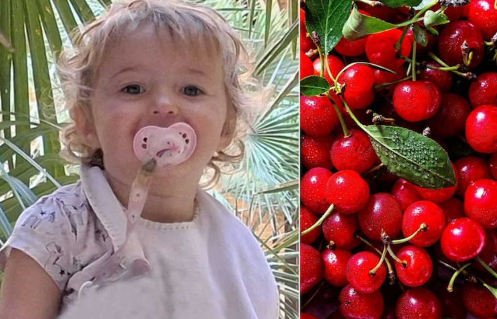 Baby foto met fruit