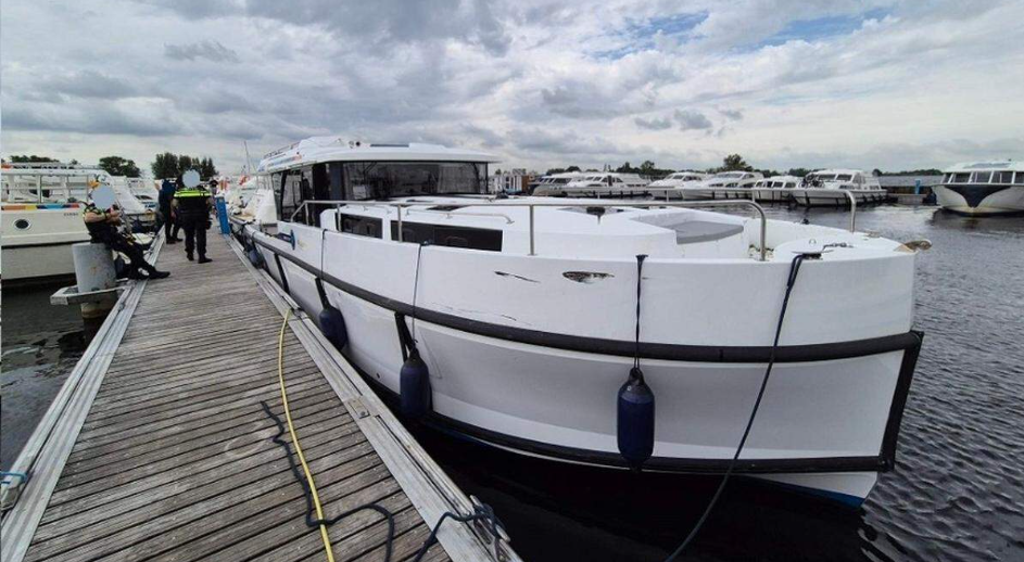 Boot in de haven