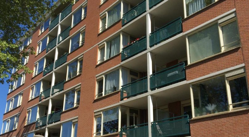 Flat gebouw