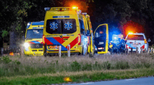 Hulpdiensten bij een ongeluk