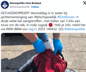 Politie post op X