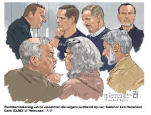 rechtbank tekening