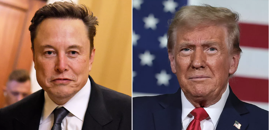 Elon Musk en Trump