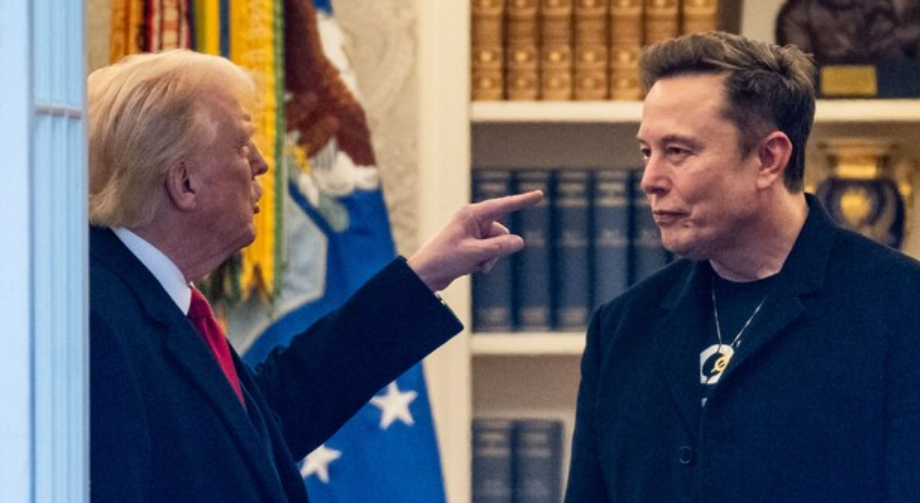 Trump is boos op Musk