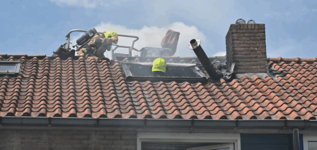 Brandweer redt katten