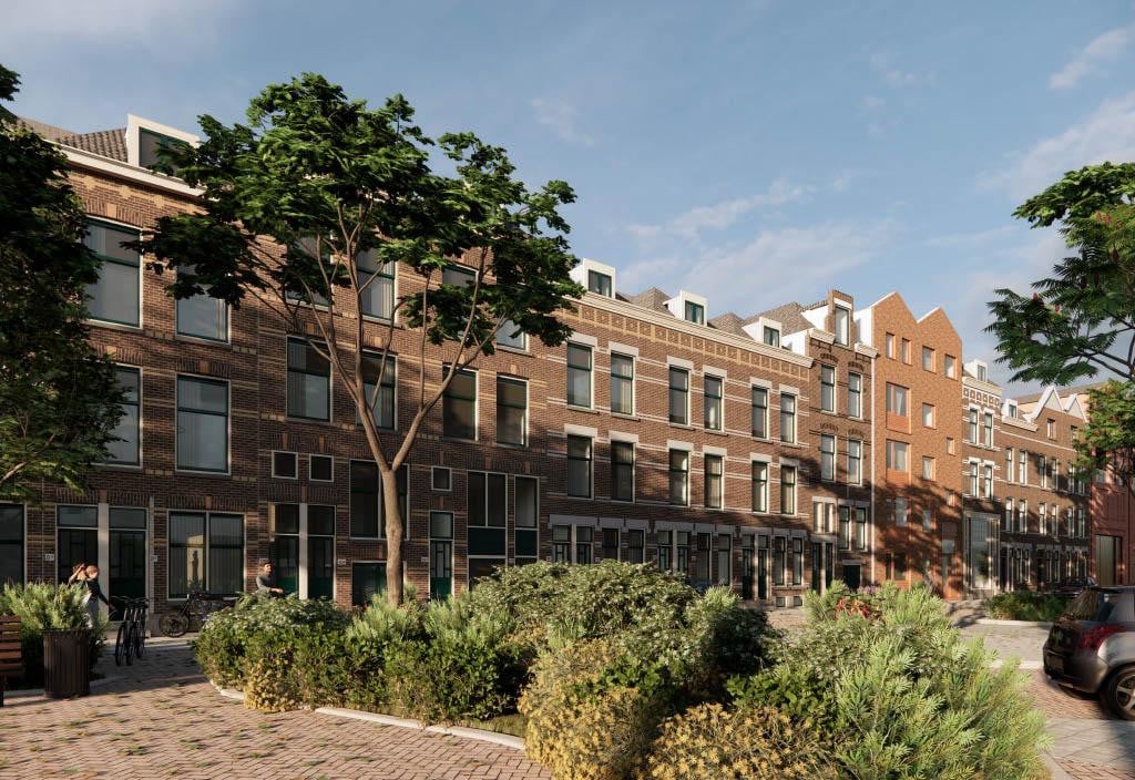 Woning aan de Tamboerstraat te Rotterdam