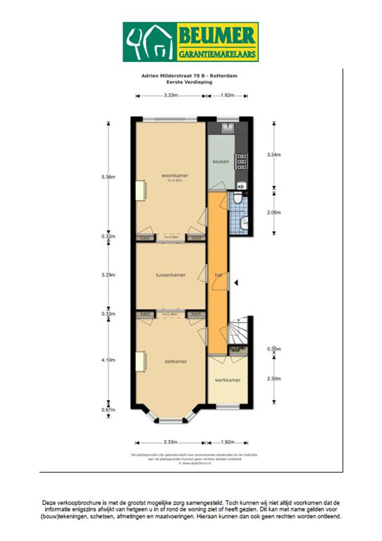 appartement Adrien Mildersstraat Rotterdam - Afbeelding 3