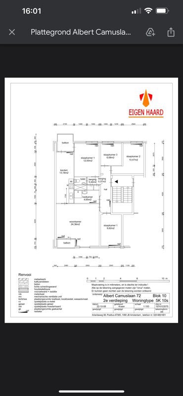 appartement Albert Camuslaan Amsterdam - Afbeelding 2