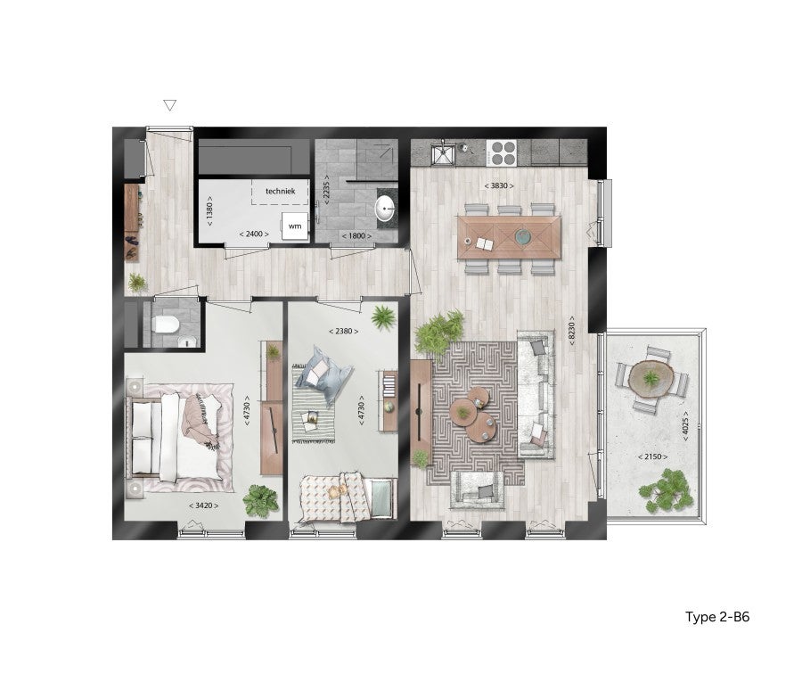 appartement Artemisstraat Leiden - Afbeelding 2