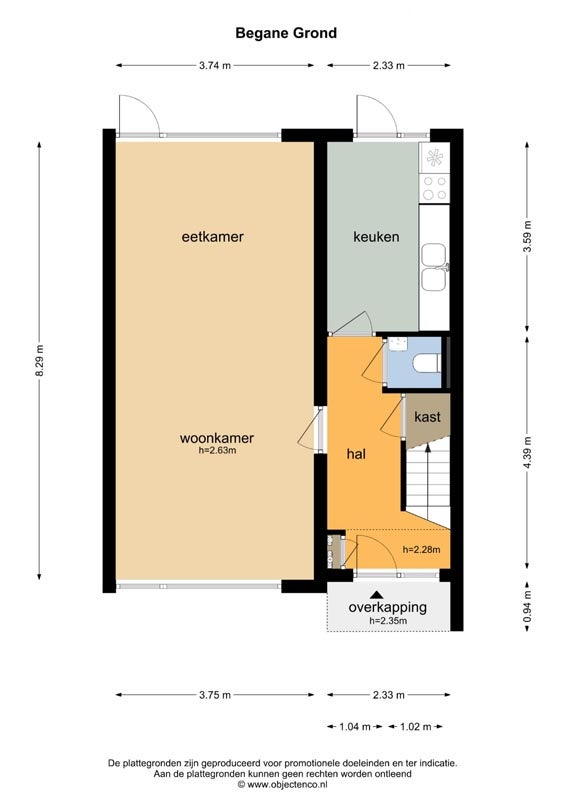 appartement Baron van Ghentlaan Voorschoten