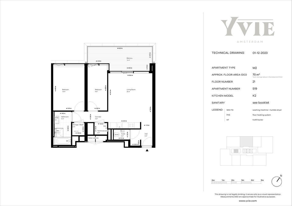 appartement Bercylaan Amsterdam - Afbeelding 2