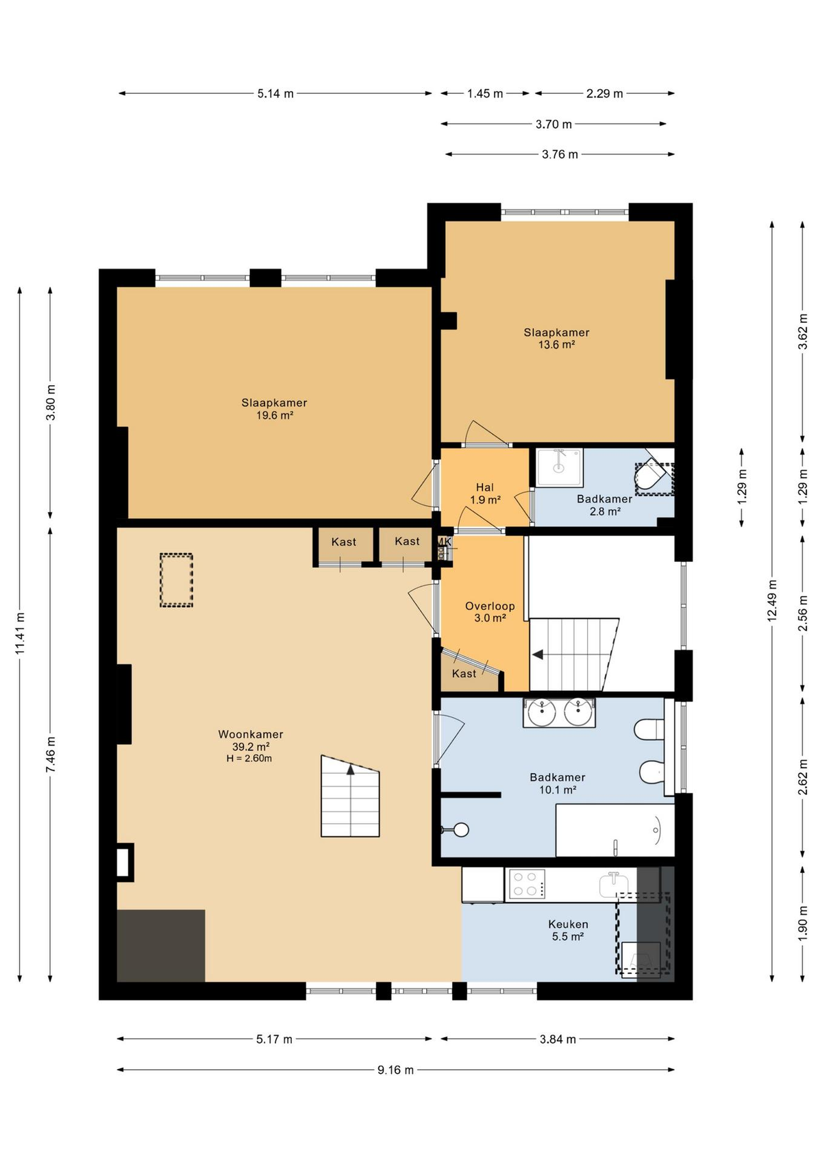 appartement Burgemeester Reigerstraat Utrecht - Afbeelding 3