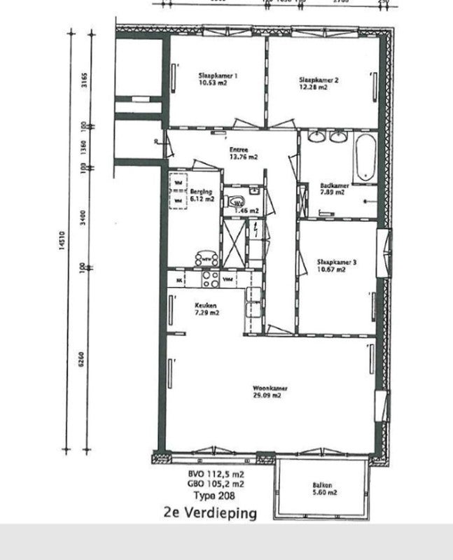 appartement Dr. H. Colijnstraat Amsterdam - Afbeelding 4
