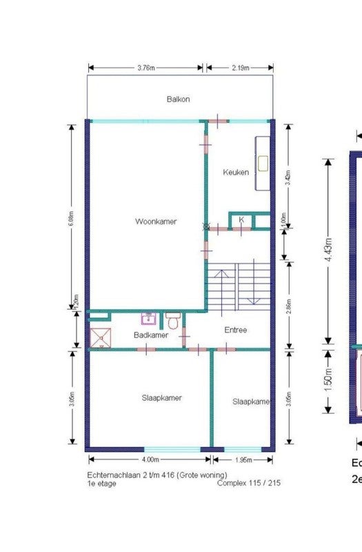 appartement Echternachlaan Eindhoven - Afbeelding 2