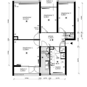 appartement Emilie Knappertstraat Amsterdam