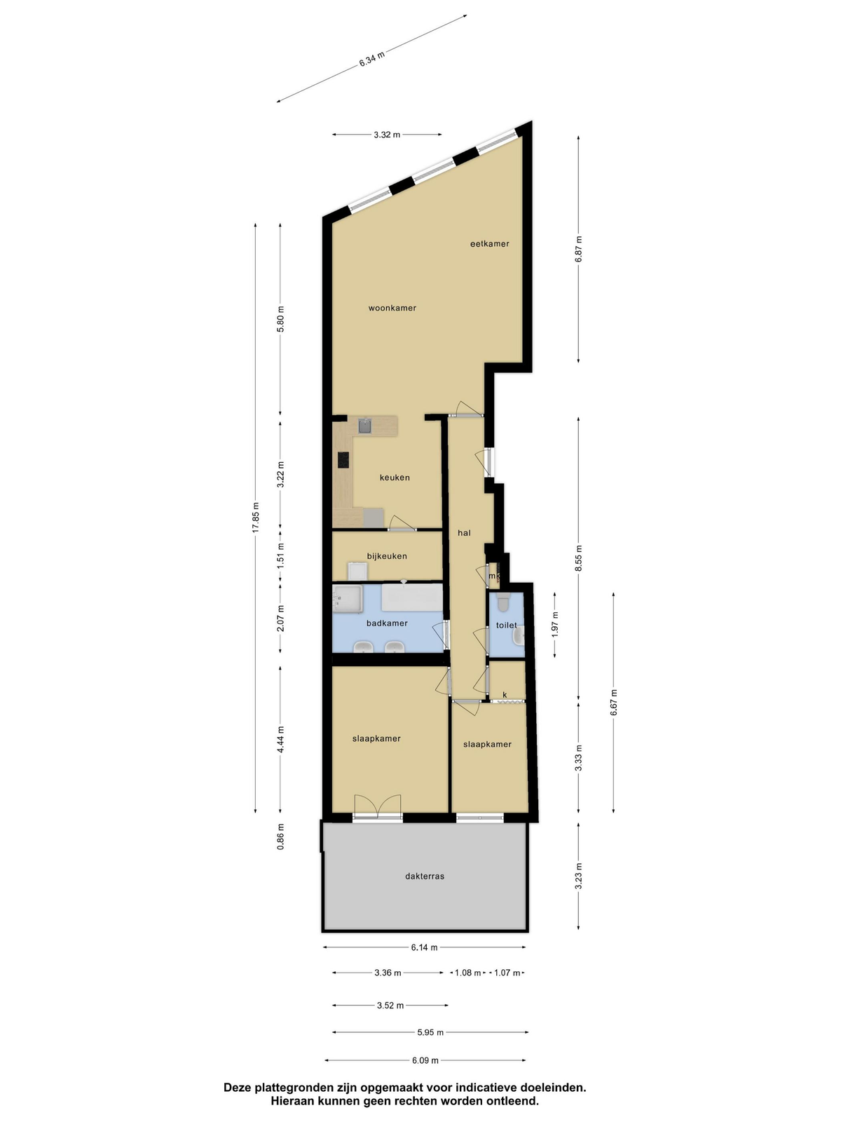 appartement Gedempte Oude Gracht Haarlem - Afbeelding 5