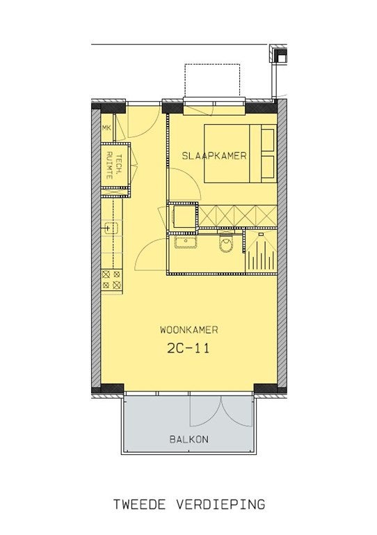 appartement Hooft Graaflandstraat Utrecht - Afbeelding 2