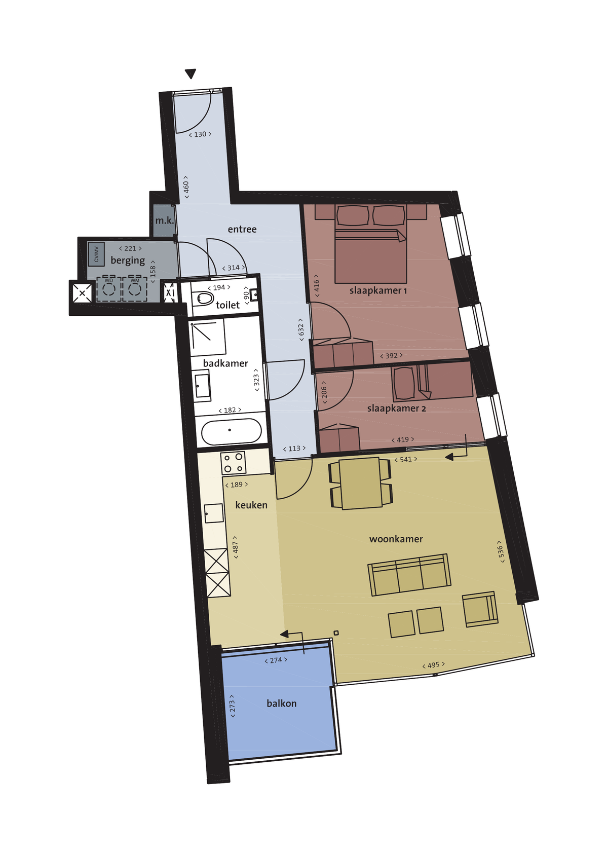 appartement Ien Daleshof Rotterdam