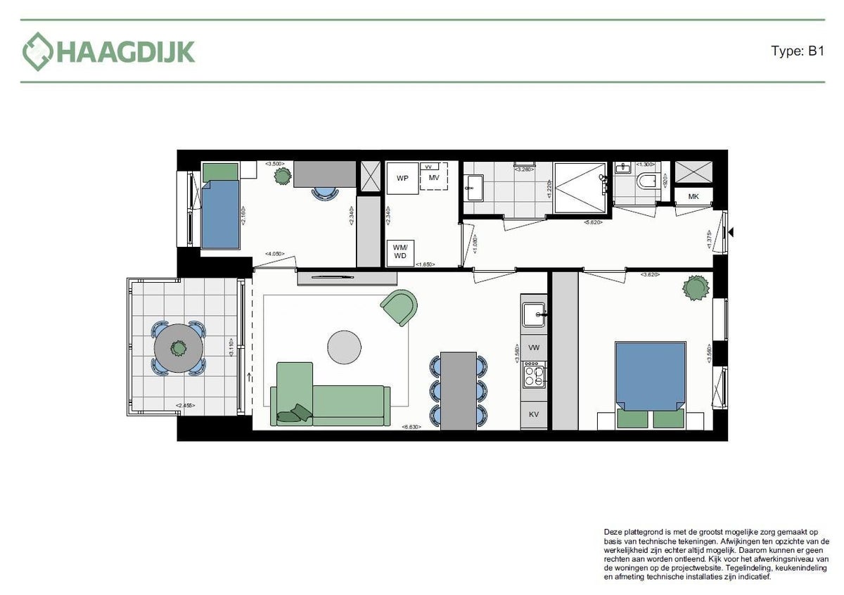 appartement Meerkollaan Eindhoven - Afbeelding 2