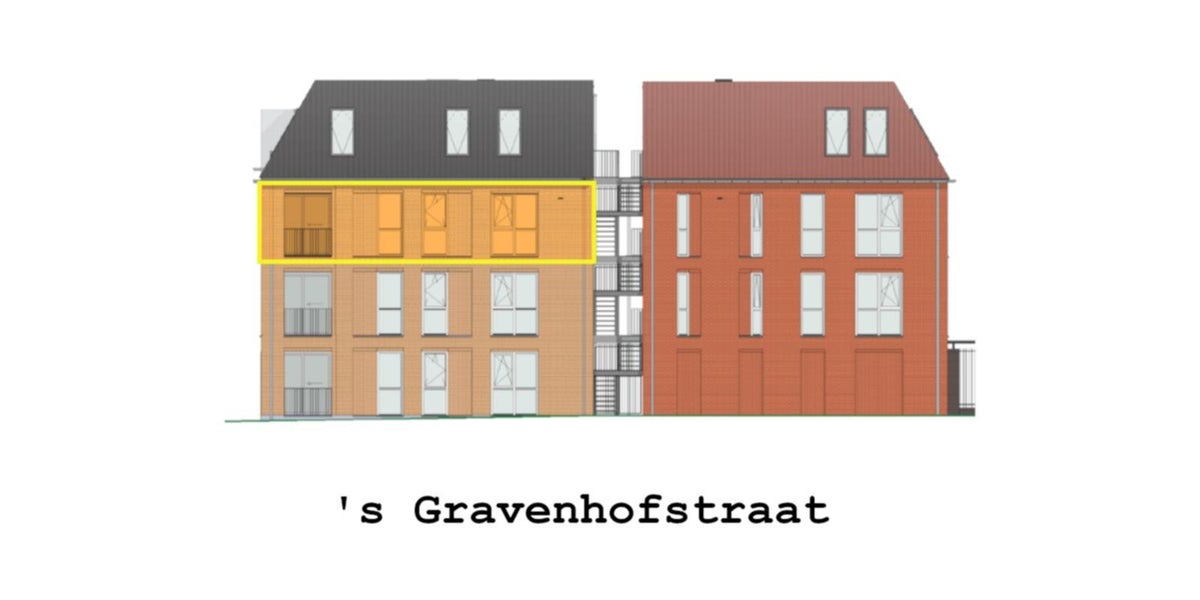 appartement Minderbroedersstraat Hulst - Afbeelding 4