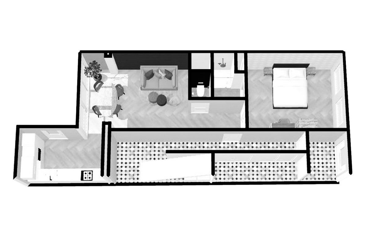 appartement Nassauplein Den Haag - Afbeelding 2