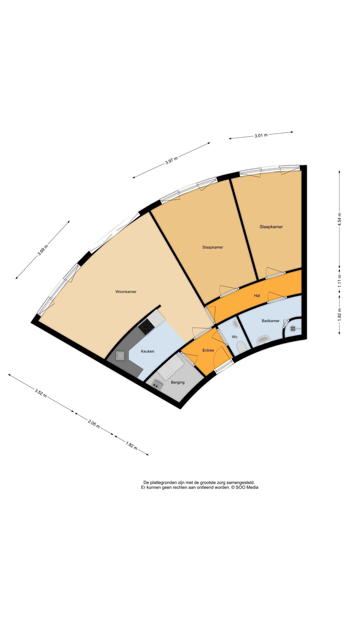 appartement Oeverpad Amsterdam - Afbeelding 2