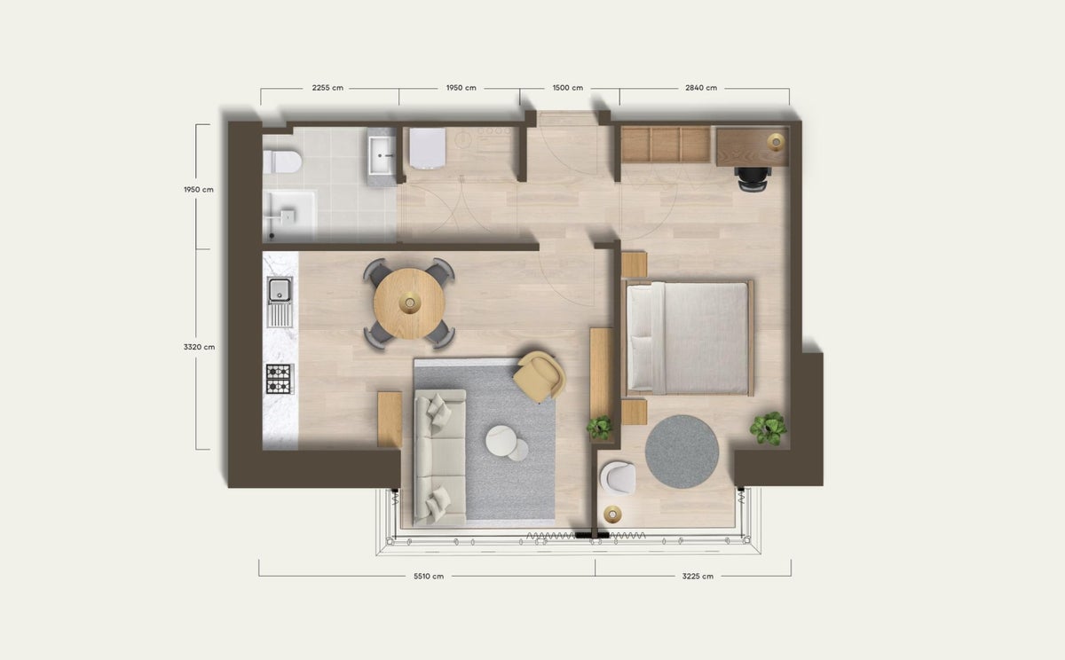 appartement Plesmanweg Den Haag - Afbeelding 2