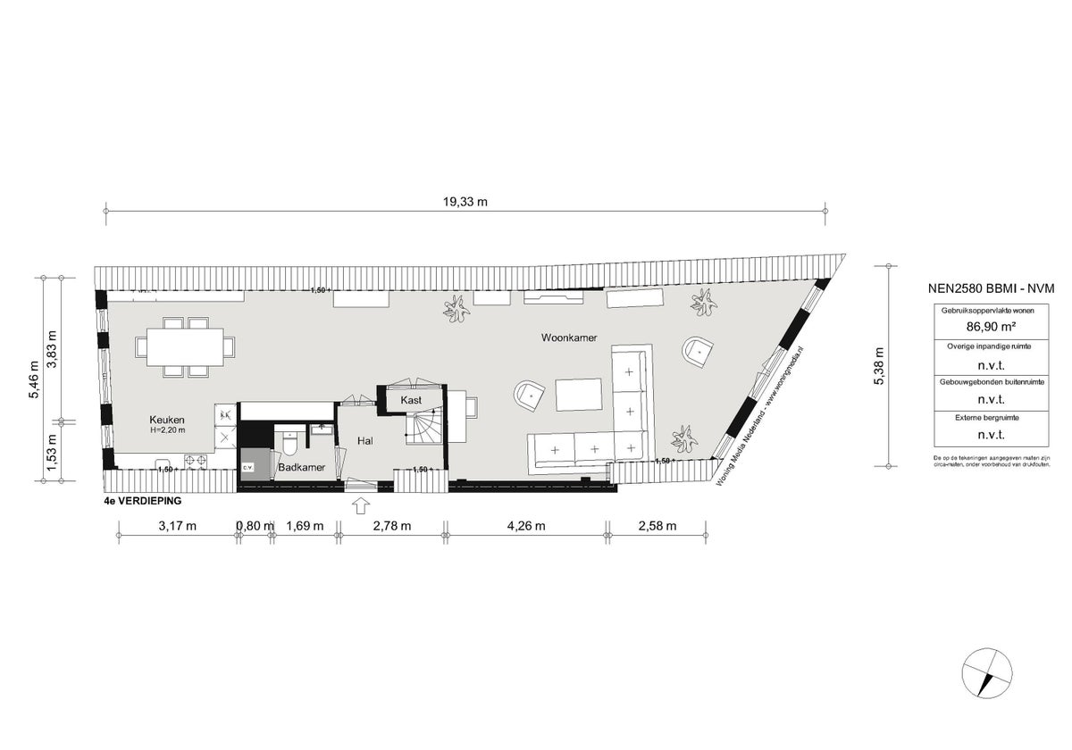 appartement Prinsengracht Amsterdam - Afbeelding 3