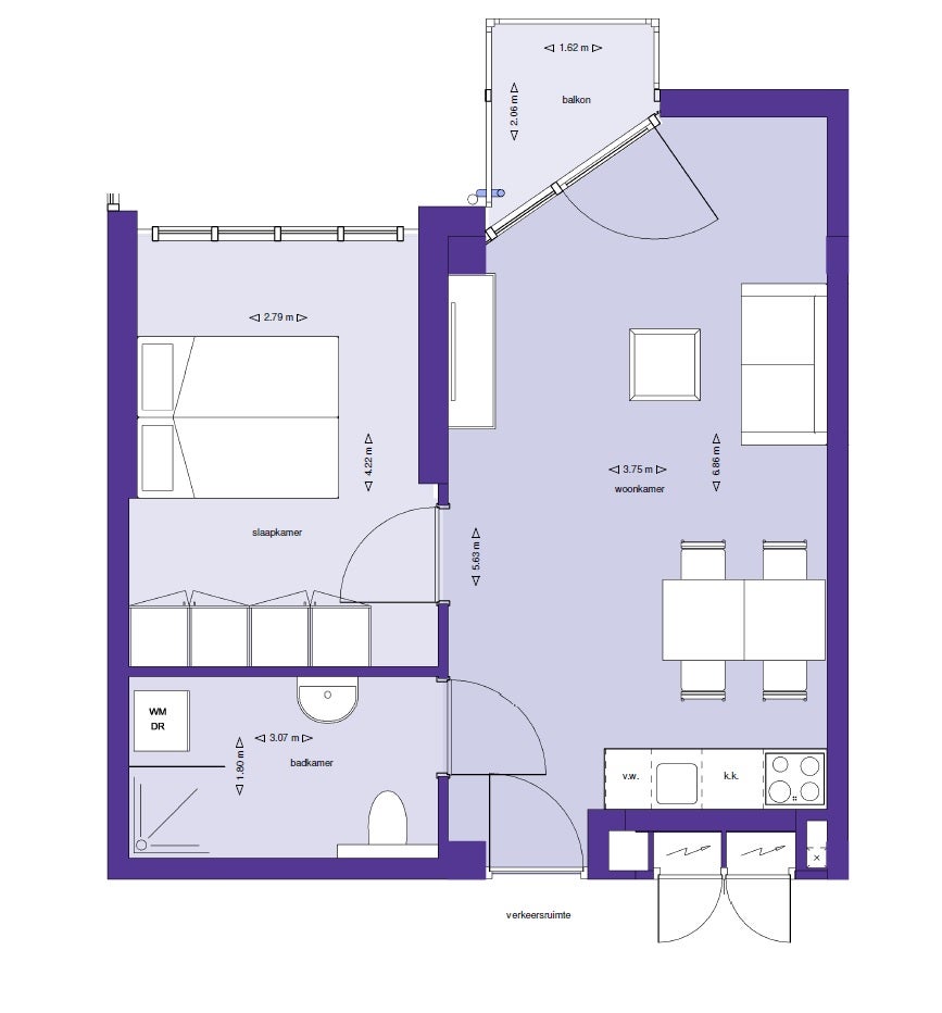 appartement Rogier van der Weydestraat Alkmaar - Afbeelding 2