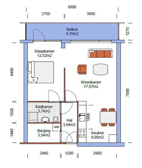 appartement Schakelweg Hoogvliet Rotterdam - Afbeelding 2