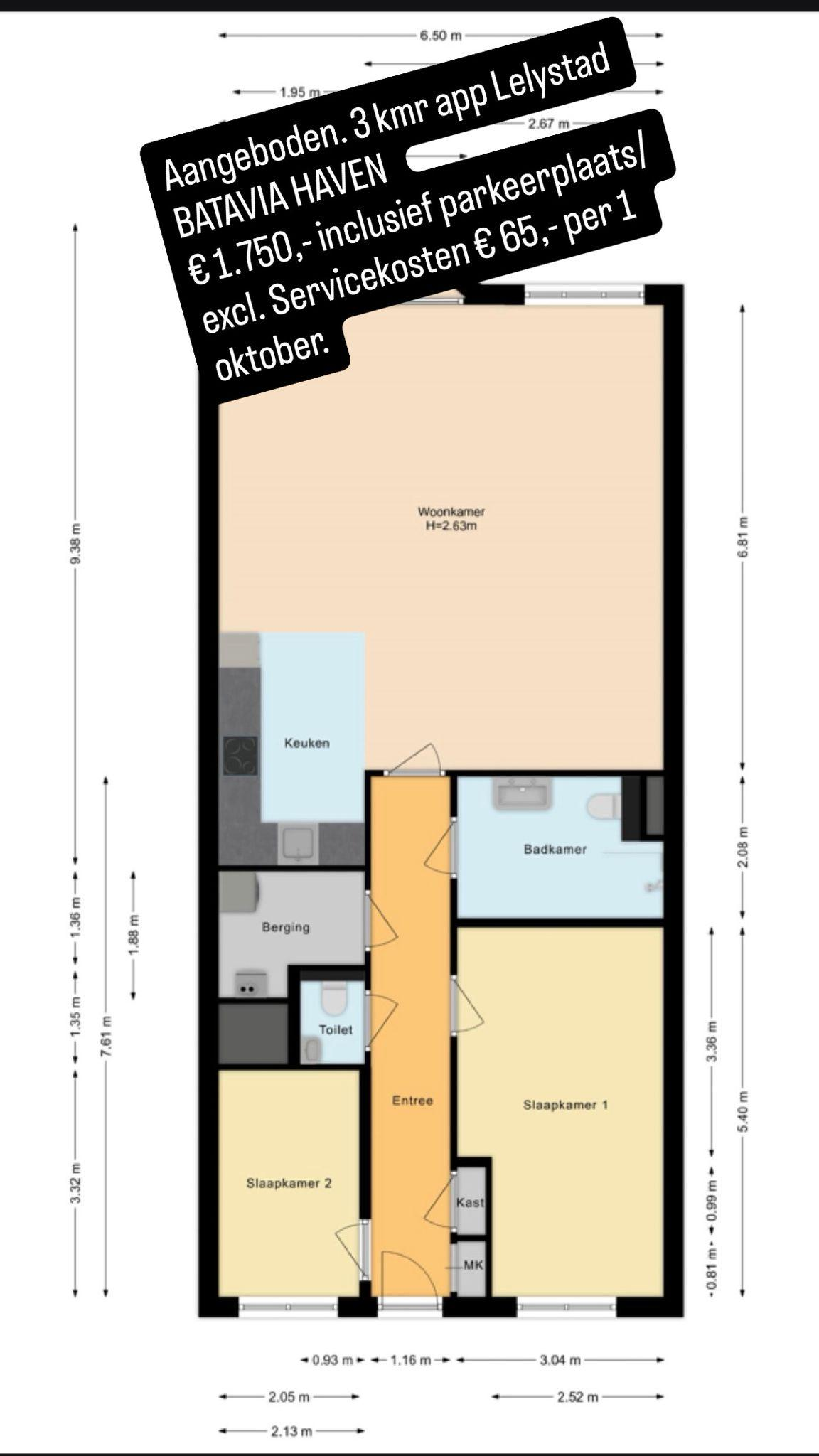 appartement Schoonzicht Lelystad - Afbeelding 2