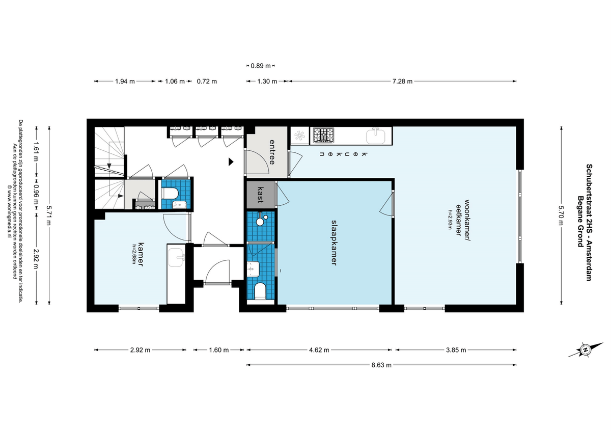 appartement Schubertstraat Amsterdam - Afbeelding 3