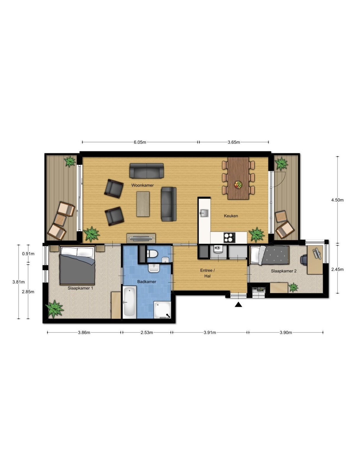 appartement Sint Annalaan Maastricht - Afbeelding 2