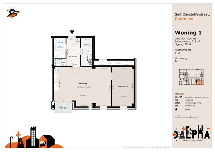appartement Sint Christoffelstraat Roermond - Afbeelding 3