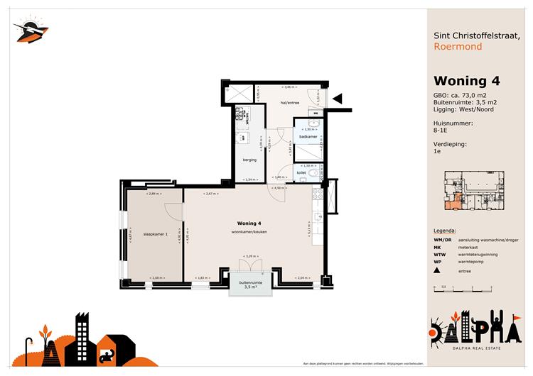 appartement Sint Christoffelstraat Roermond - Afbeelding 3